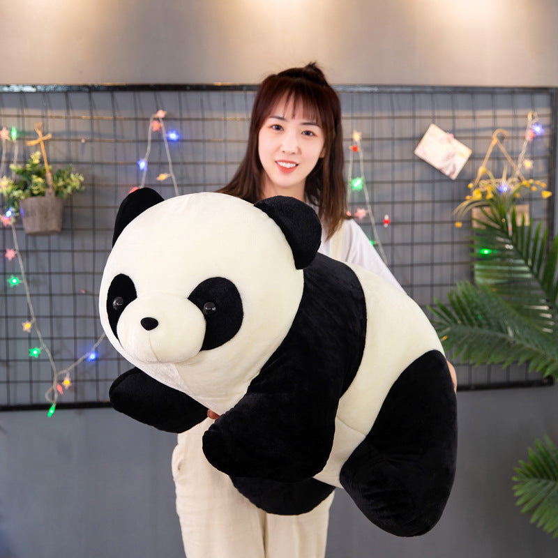 Cute Panda Doll Plush Toy Simulation Puppet Panda Doll Pillow