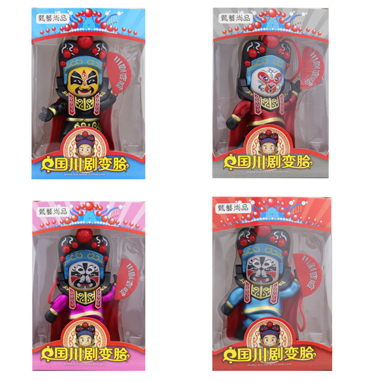 Sichuan Opera Face changing Doll Tiktok Hot Sale Creative Beijing Opera Face makeup Doll Sichuan Doll Gift