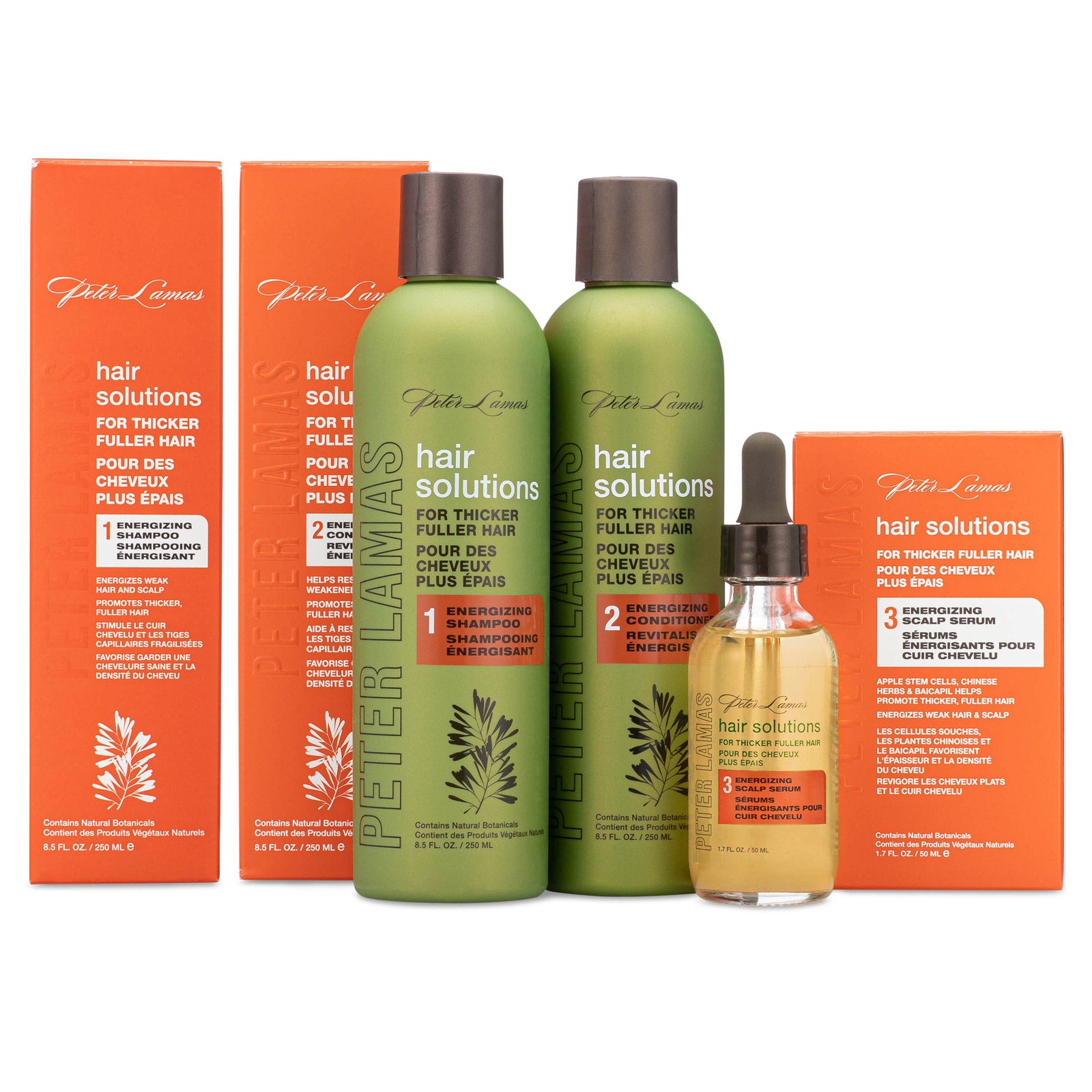 Image of Hair Solutions | 3-Step Energizing System for Hair Growth