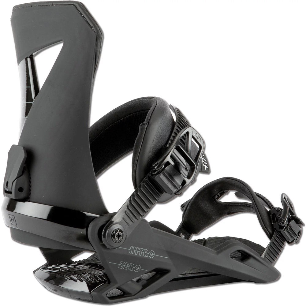 Nitro Men's Zero Snowboard Bindings - Ultra Black