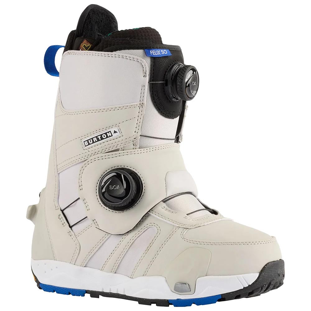 Burton Women s Felix Step On Snowboard Boots Gray Cloud Ballistics