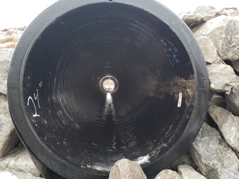 600mm Corrugated HDPE pipe