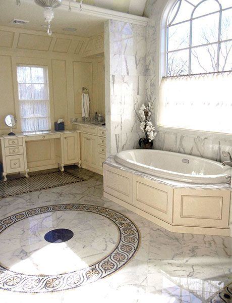 Calacatta Bathroom Floor