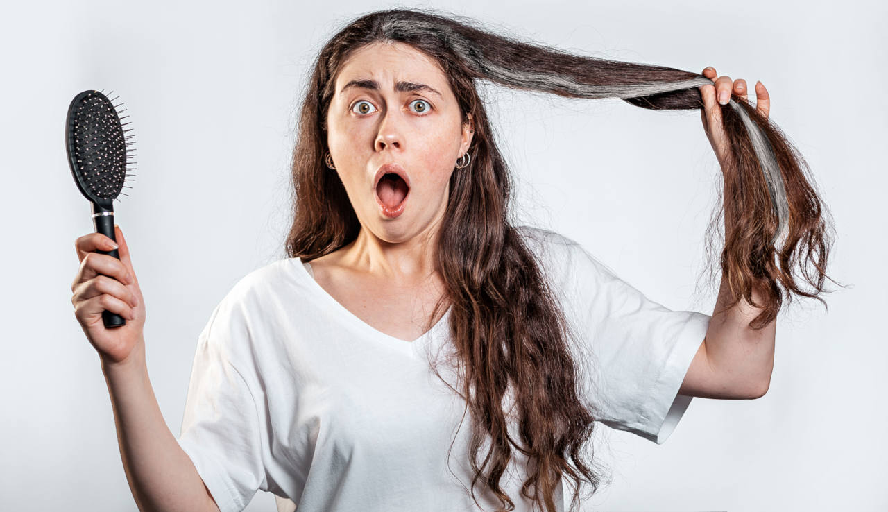 premature grey hair can be stressful for many people