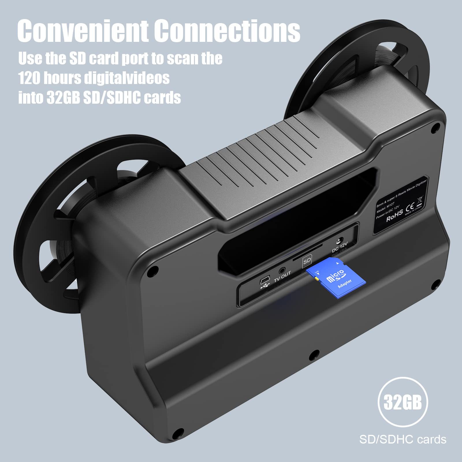 KKF VHS to USB RCA Converter, Convert Analog to Digital Video