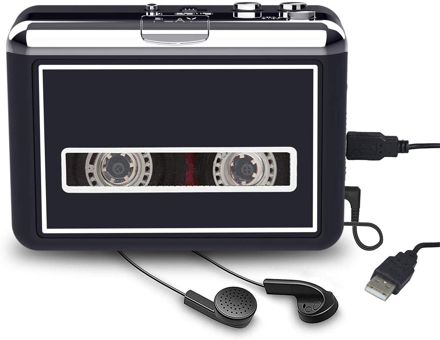 LECTEUR DE CASSETTE Bluetooth Walkman transfert Bluetooth cassette  personnelle écouteurs EUR 38,58 - PicClick FR