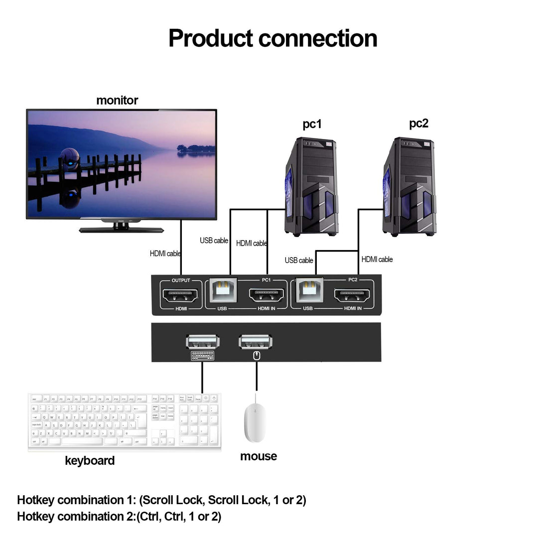 Monitor switch