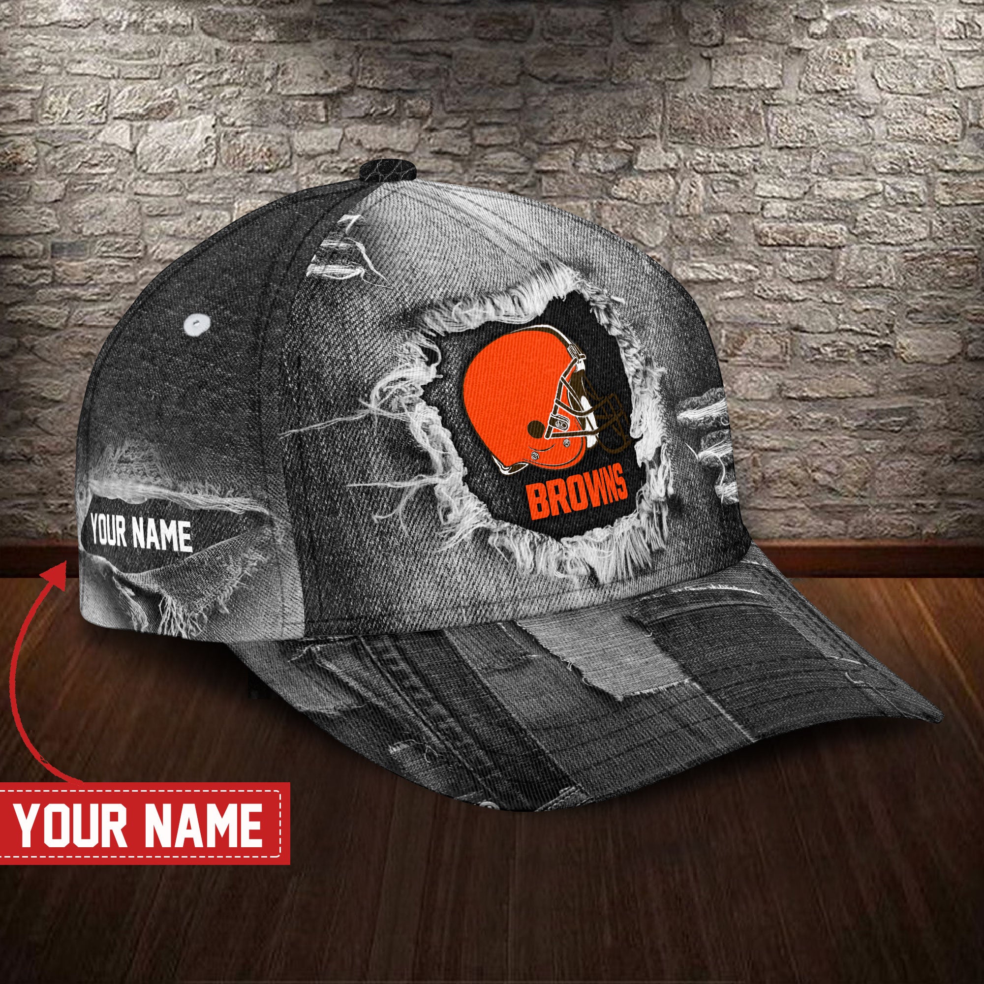 Cleveland Browns Classic Cap NFL Fan Gift Custom name N21 N11008