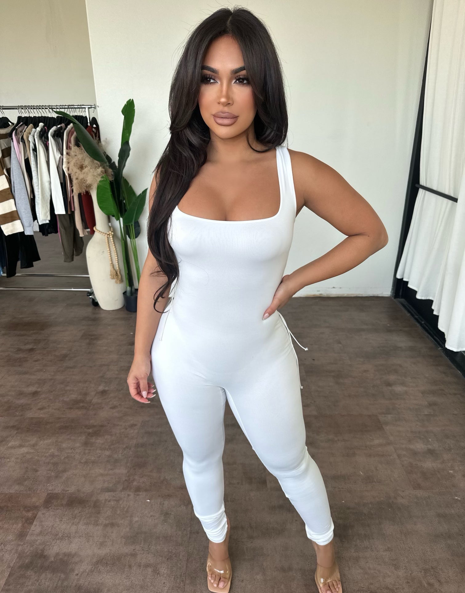 Patty Jumpsuit (Ivory)