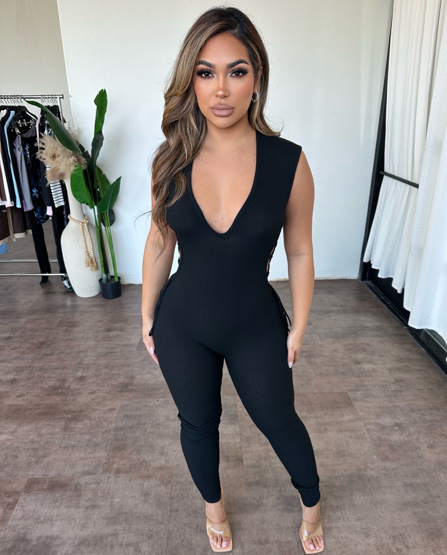 Makayla Jumpsuit (Black)