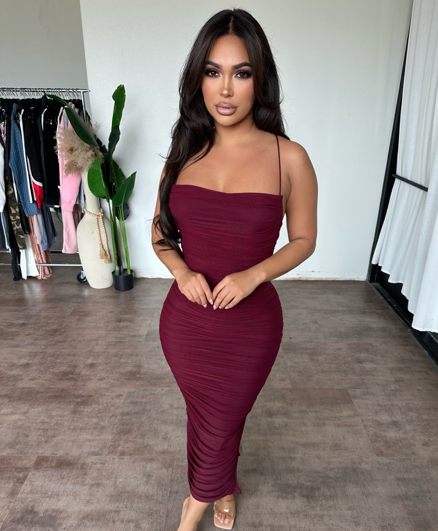 Erica Dress (Wine)