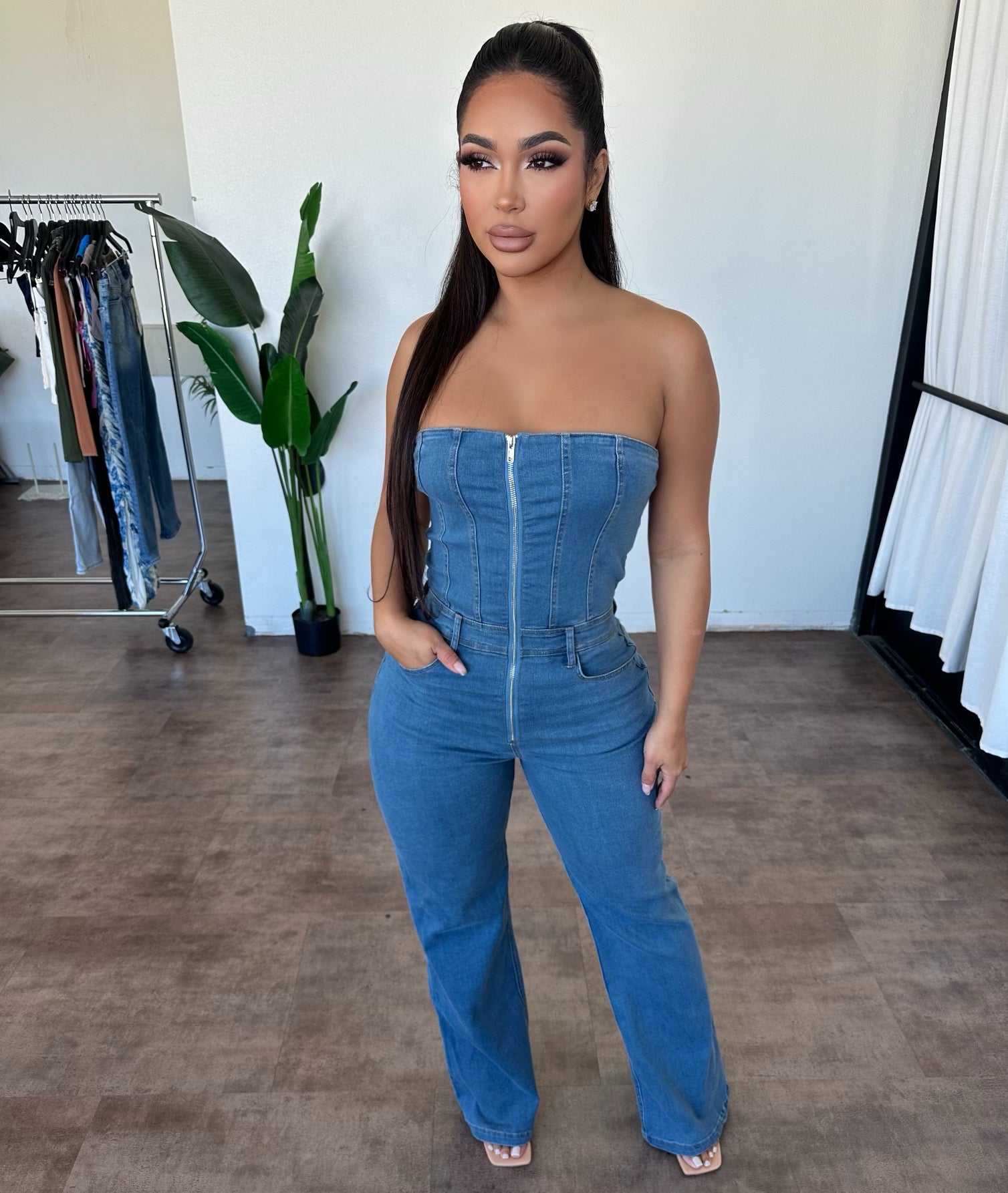 Jessica Jumpsuit (Denim)