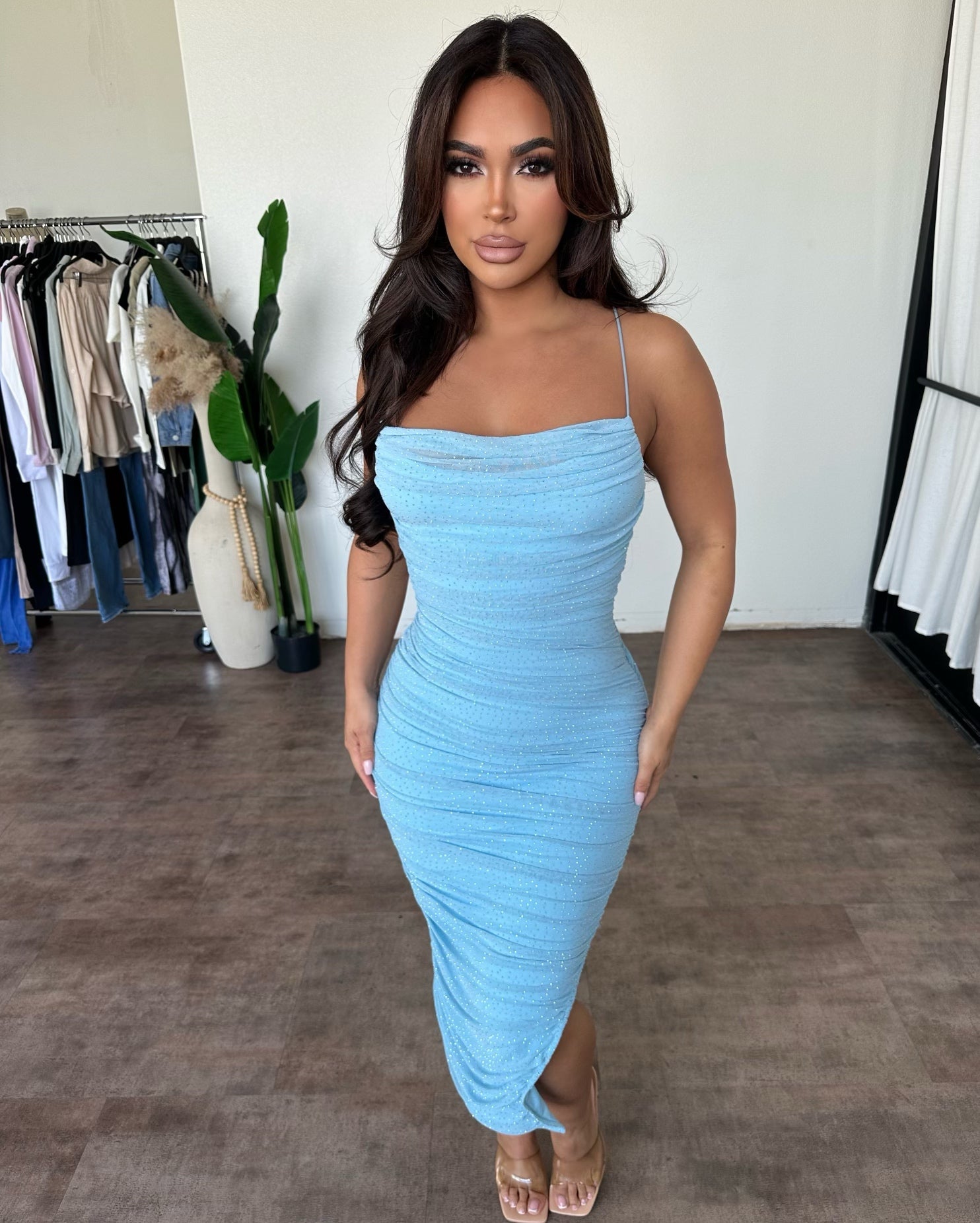 Tracy Dress (Light Blue)