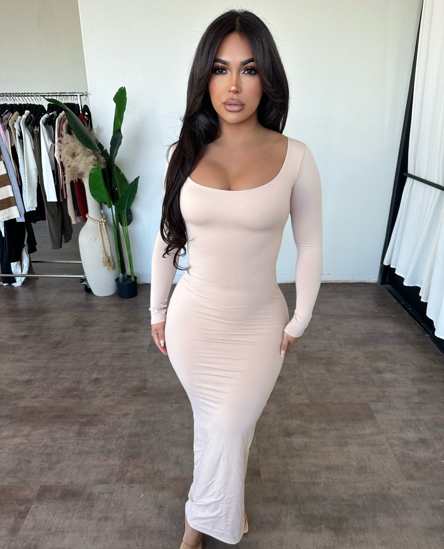 Mercedez Dress (Nude)