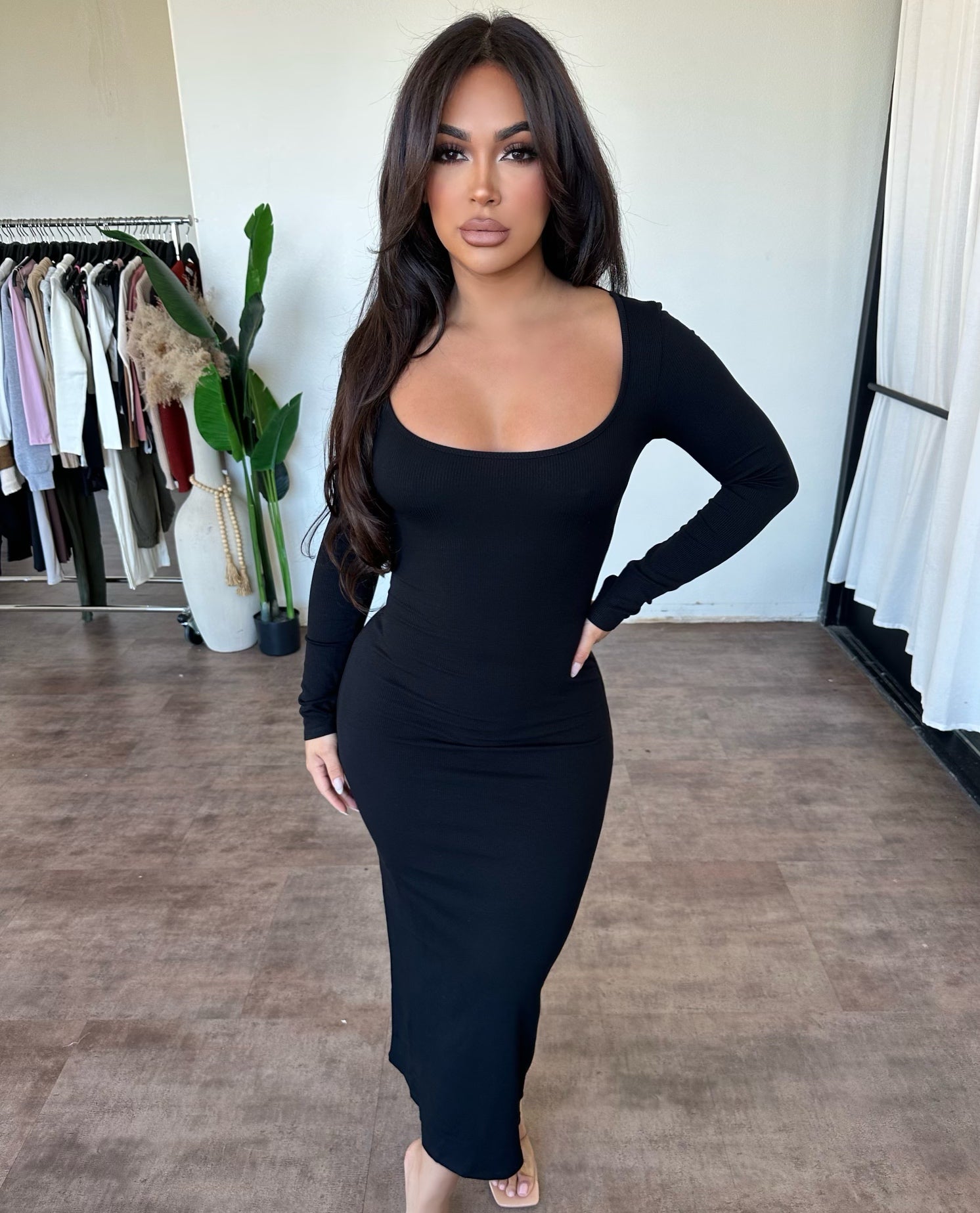 Denise Dress (Black)