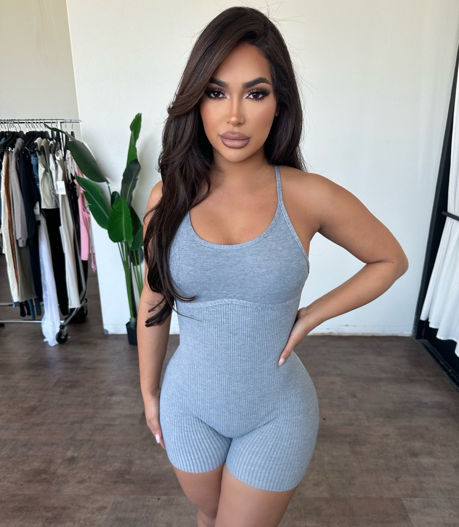 Jenny Romper (Grey)