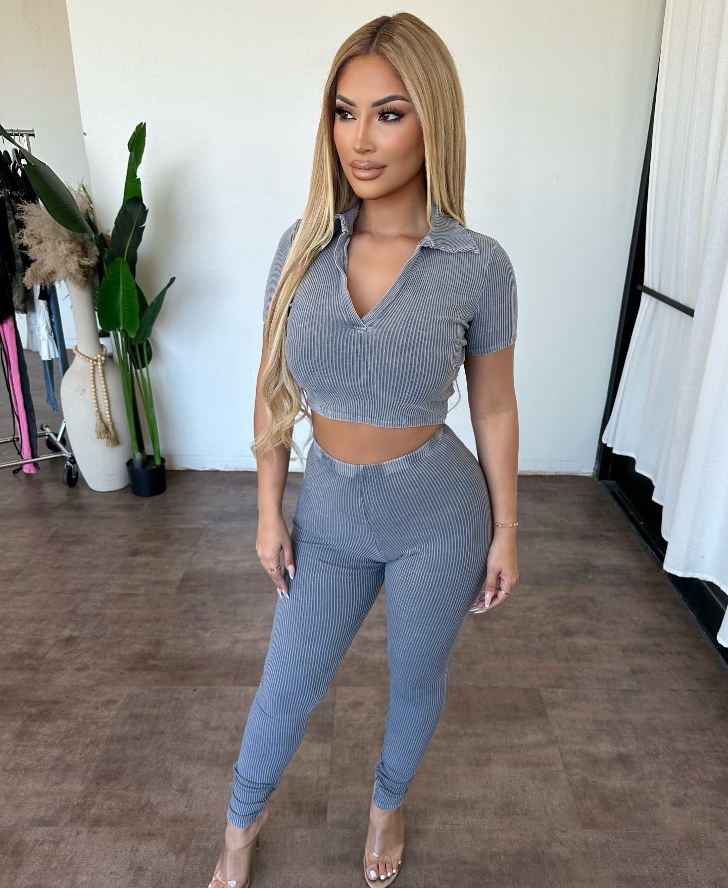 Nicole Set (Grey)