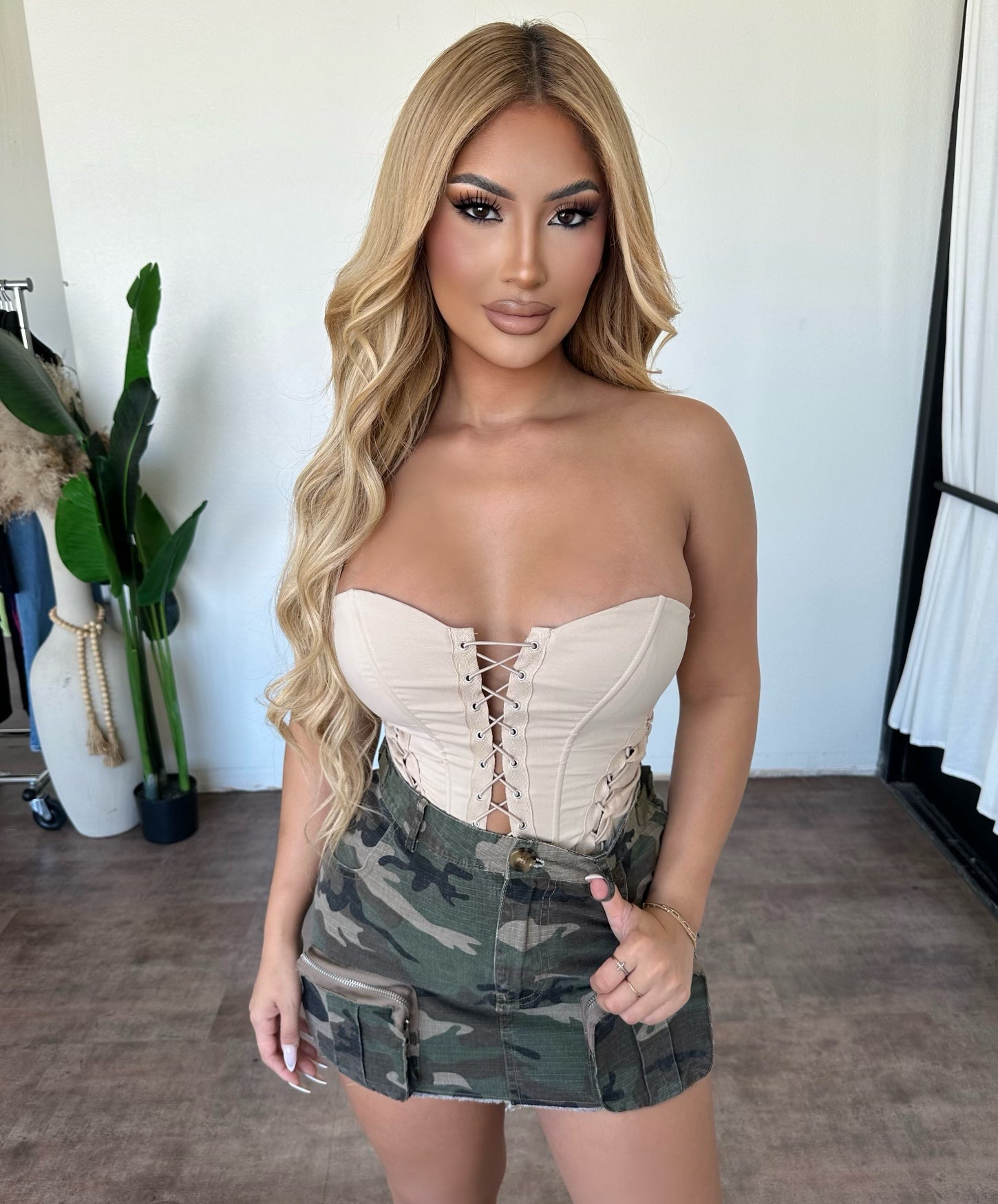 Lybra Top (Taupe)