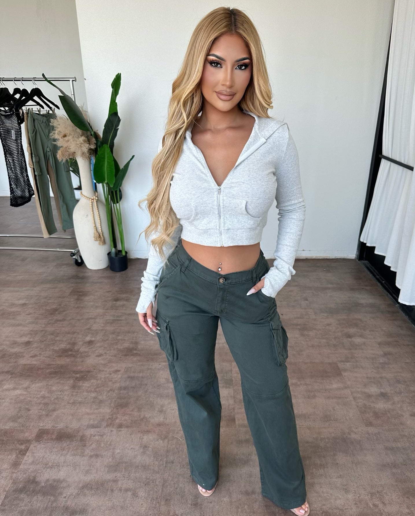 Nick Cargo Pants (Grey)