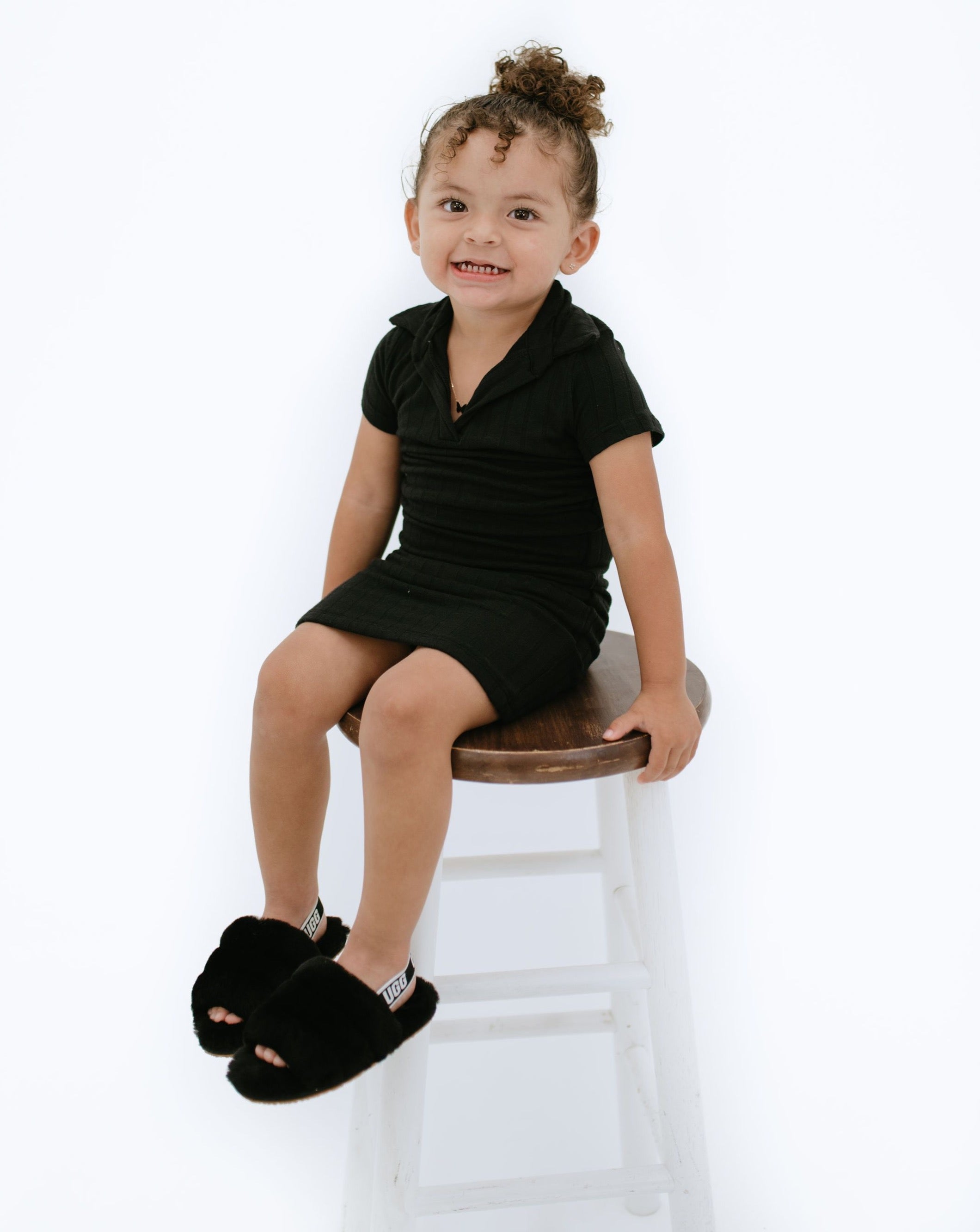 Mi Bebecita Dress (Black)(Baby)