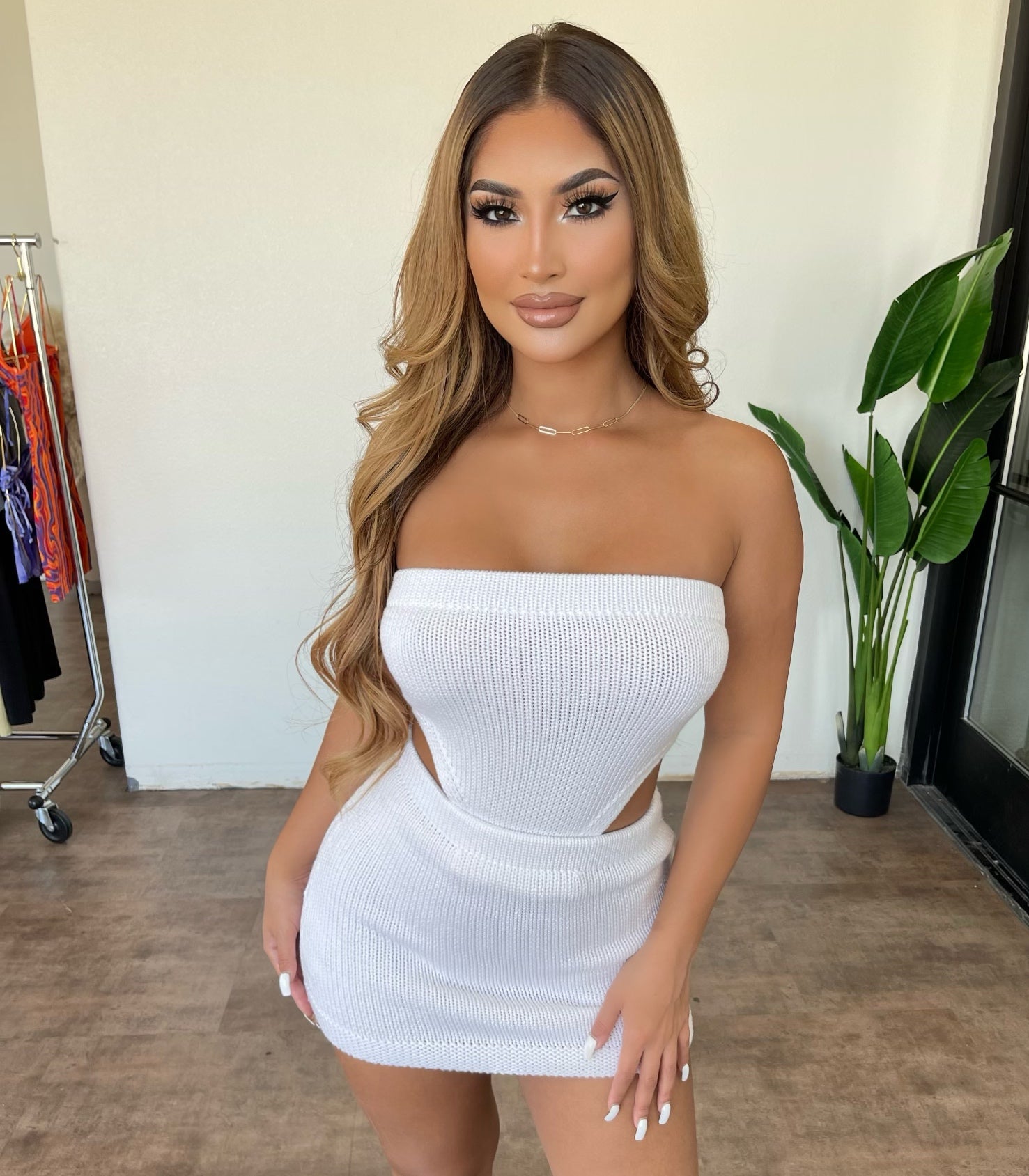 Dayana Dress(Off White)