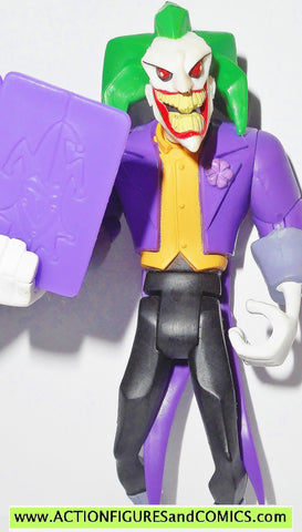 Batman Exp Animated Series Joker Card Attack Shadow Tek Dc Universe Actionfiguresandcomics