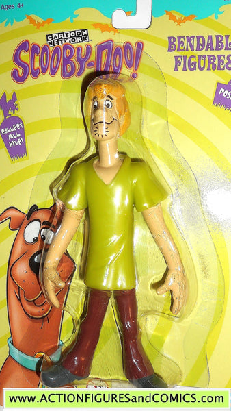 Scooby Doo SHAGGY ROGERS bendable figures equity toys cartoon network ...