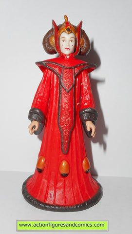 star wars action figures QUEEN AMIDALA Theed hanger power ...