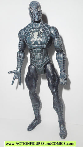 spiderman black action figure