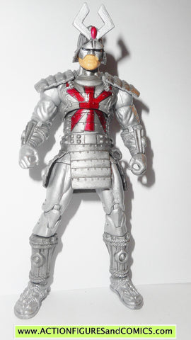 silver samurai action figure