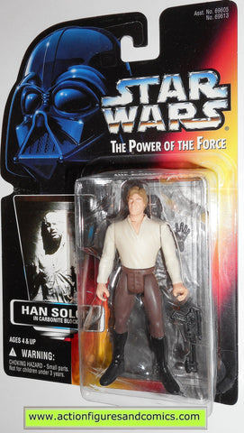 power of the force han solo in carbonite
