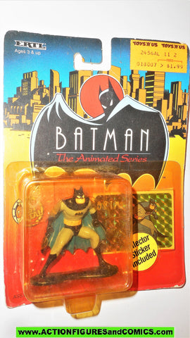 batman animated series Ertl BATMAN pose 2 die-cast metal figure dc uni ...