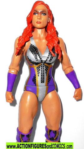 Wrestling WWE action figures BECKY LYNCH 2020 basic 109 divas ...