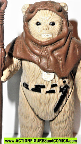 1983 ewok action figure