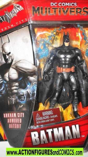 DC Universe multiverse BATMAN arkham city Armored batsuit moc –  ActionFiguresandComics