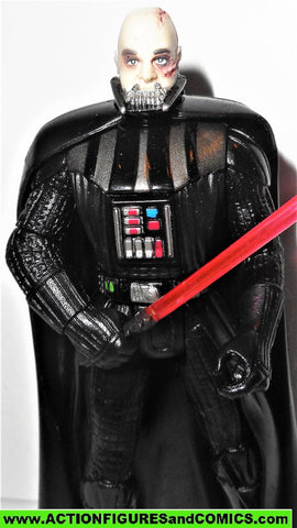 darth vader action figure with removable helmet