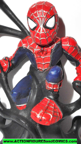 Marvel Super Hero Squad SPIDER-MAN escaping VENOM series 1 2007 –  ActionFiguresandComics