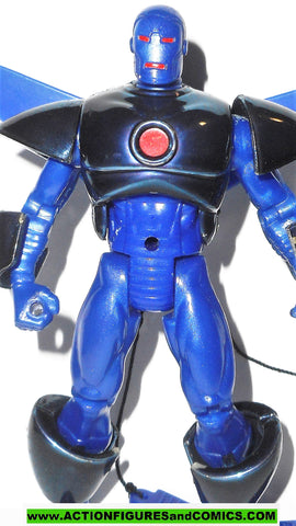 blue iron man action figure