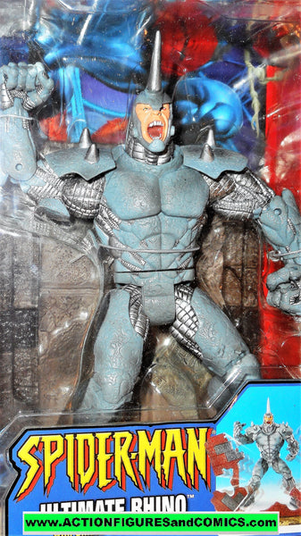 marvel legends RHINO ULTIMATE spider-man classics 2004 toybiz moc –  ActionFiguresandComics