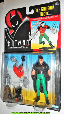 BATMAN animated series DICK GRAYSON ROBIN 1993 TAS kenner moc ...