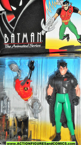 BATMAN animated series DICK GRAYSON ROBIN 1993 TAS kenner moc ...