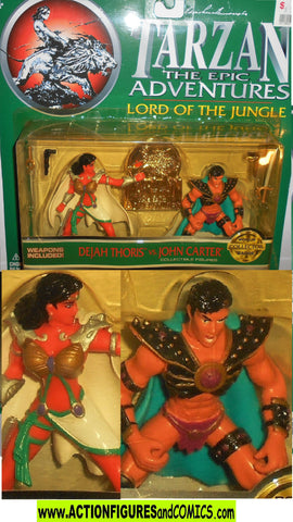 Tarzan trendmasters DEJAH Thoris vs NOLACH the kaldane 1995 moc ...