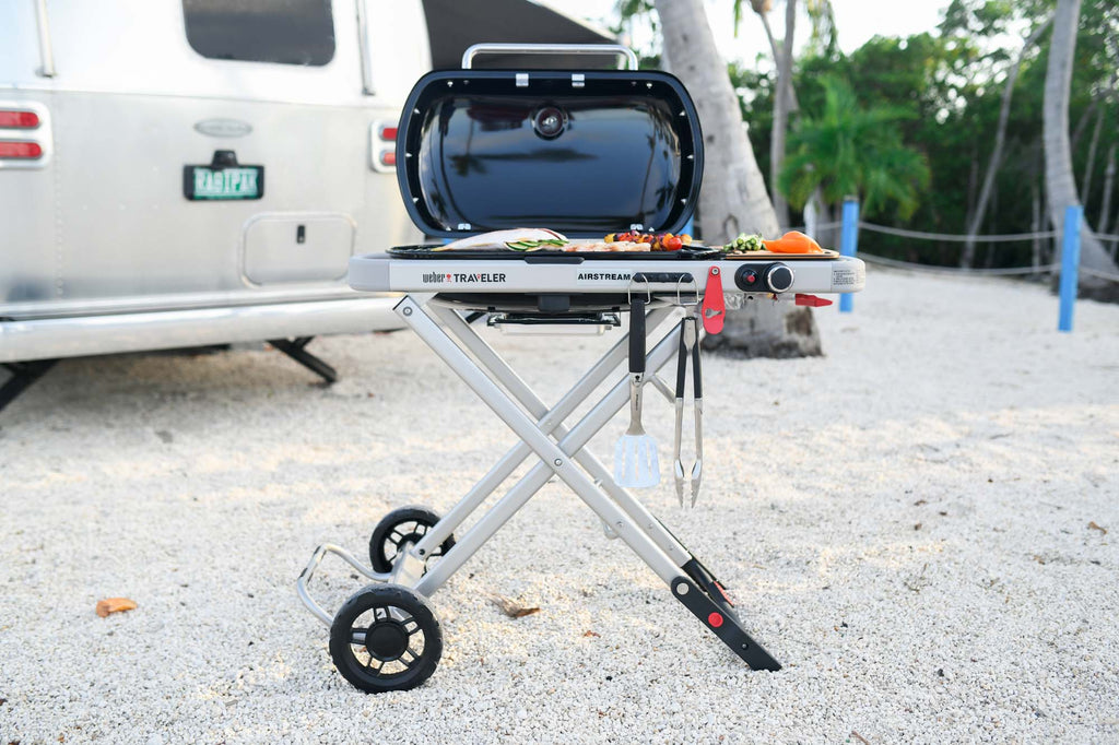 Airstream Weber Traveler Portable Gas Grill