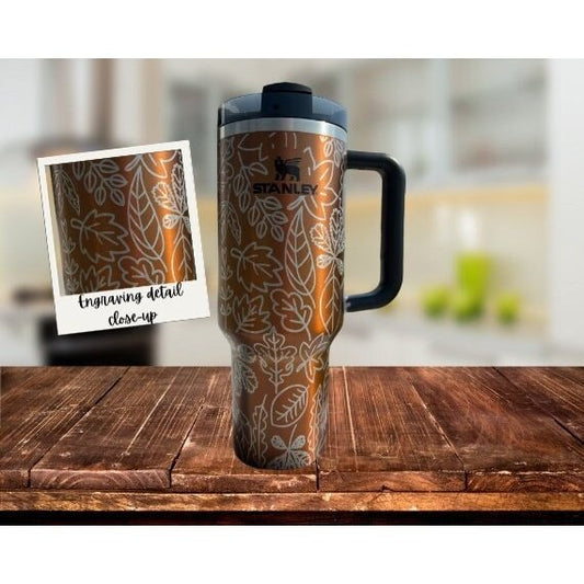 Sunflowers Custom Stanley Adventure Quencher 40 oz tumbler