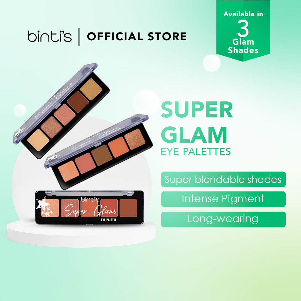 Binti's Super Glam Eye Palette 5.5g – Binti's Malaysia