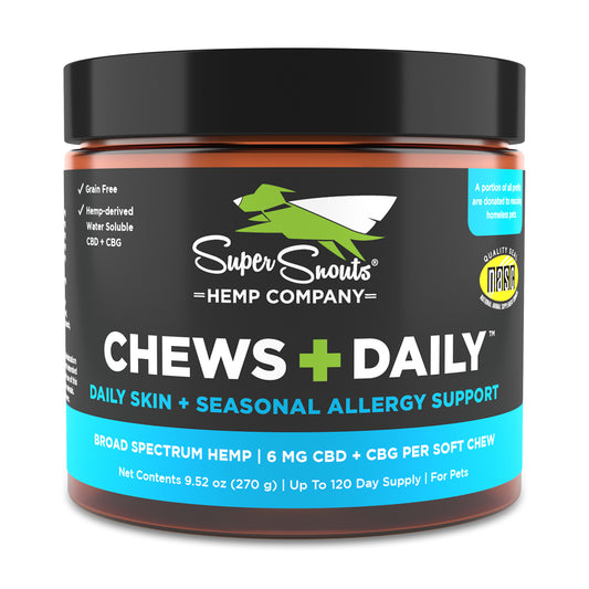 CHEWS WISELY : CHEWS DAILY : DAILY MOBILITY + JOINT SUPPORT – Super Snouts  Hemp Company