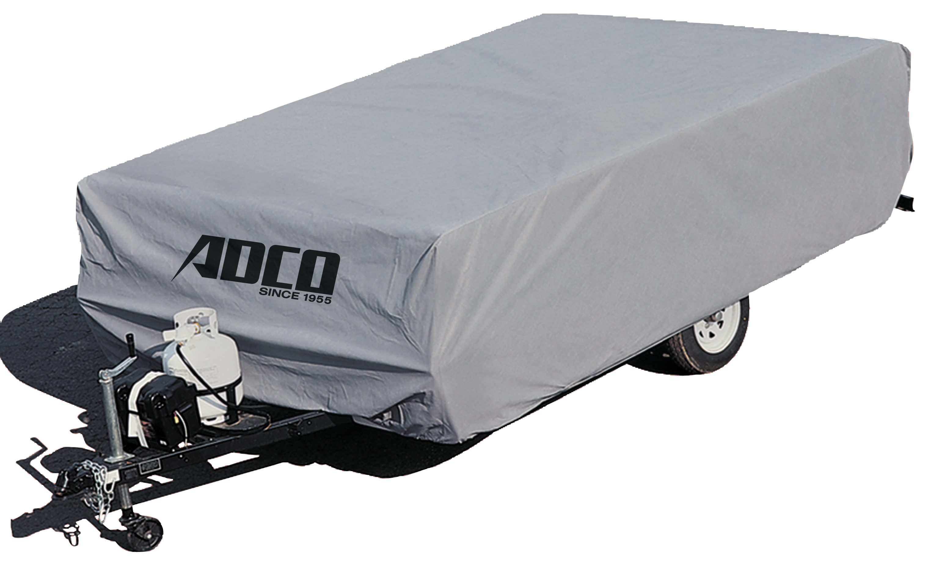 ADCO 12292 10'1" to 12' Pop Up Trailer SFS Aqua Shed Cover ...