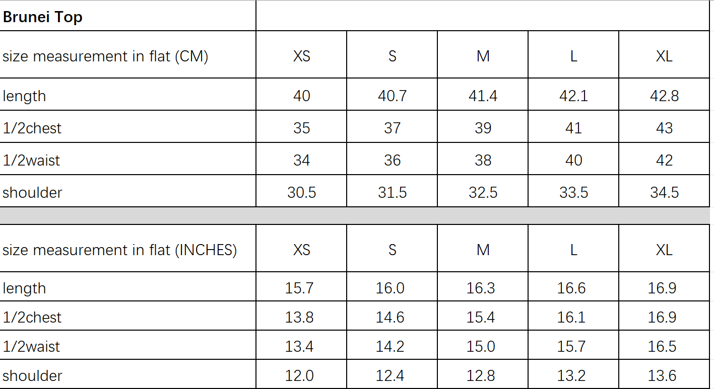 Size Guide