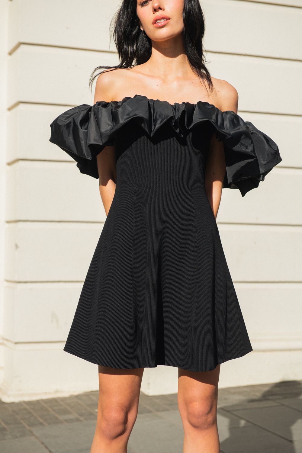 Eldora Mini Dress, Black