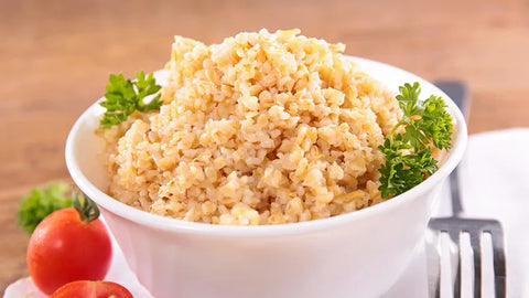 Bulgur Cotto pronto per essere condito